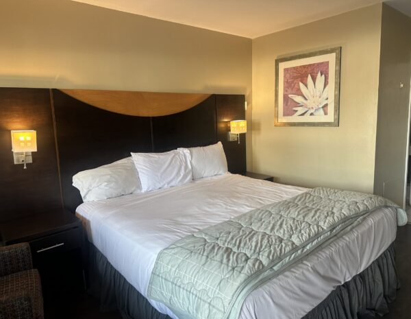 king bed